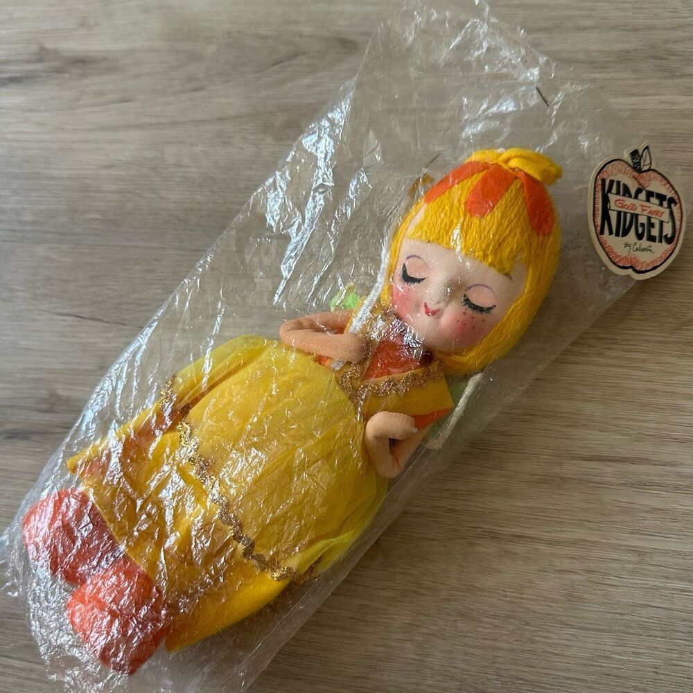 Vintage Kidgets Good Fairy Doll by Calverts for Beauty Inc Made in Japan